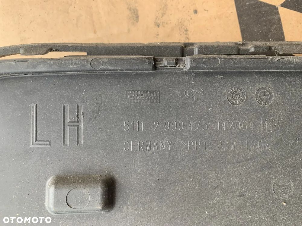 Kratka zderzaka środkowa przód przednia BMW X1 E84 2990368 - 6