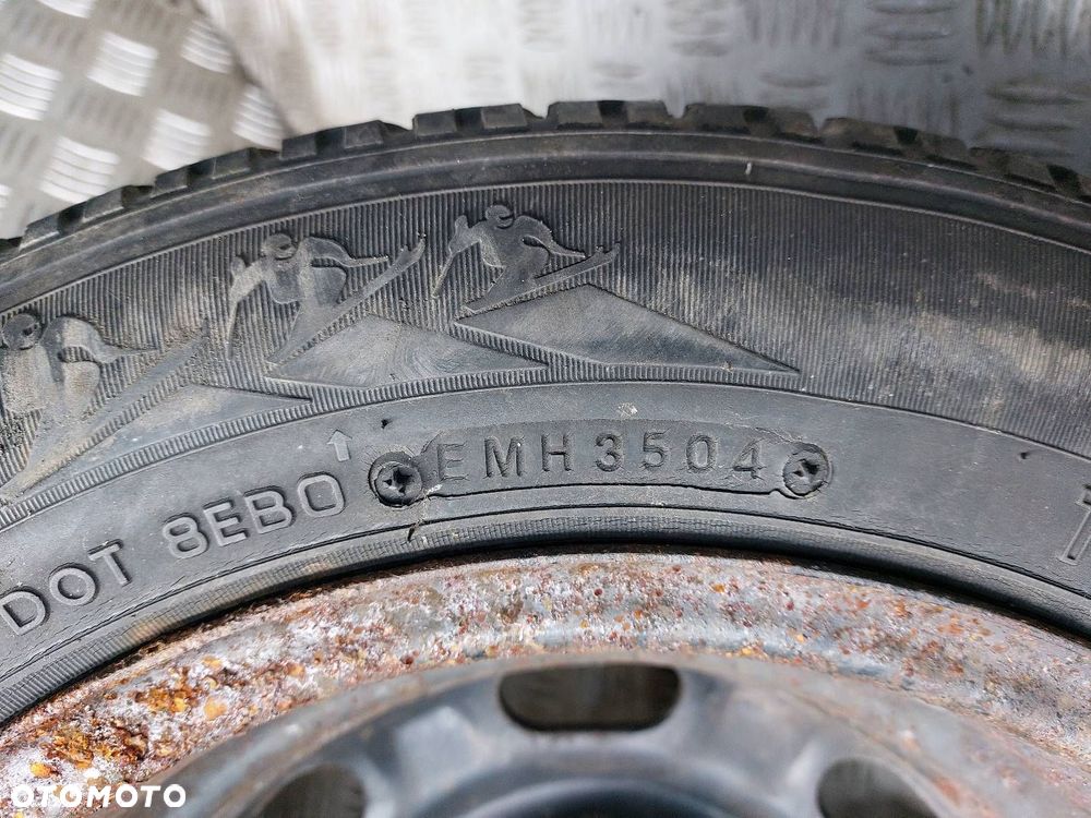 KOŁO ZAPASOWE ZAPAS 4x100 6Jx14  FI57,1 185/60R14 1H0601027A VW GOLF - 8