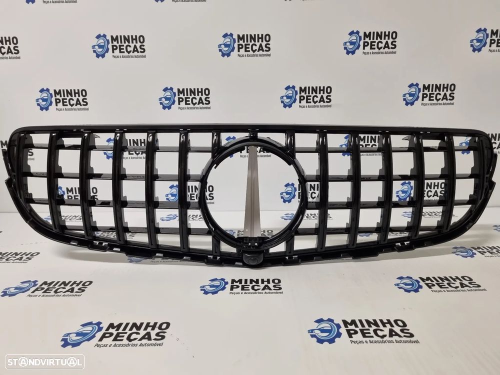 Grelha Frontal Mercedes GLC (X253) GTR Preto Brilho - 5