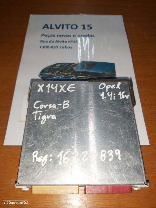 Centralina Opel Corsa-b Tigra 1.4i 16v  X14XE  Ref: 16227839 - 1