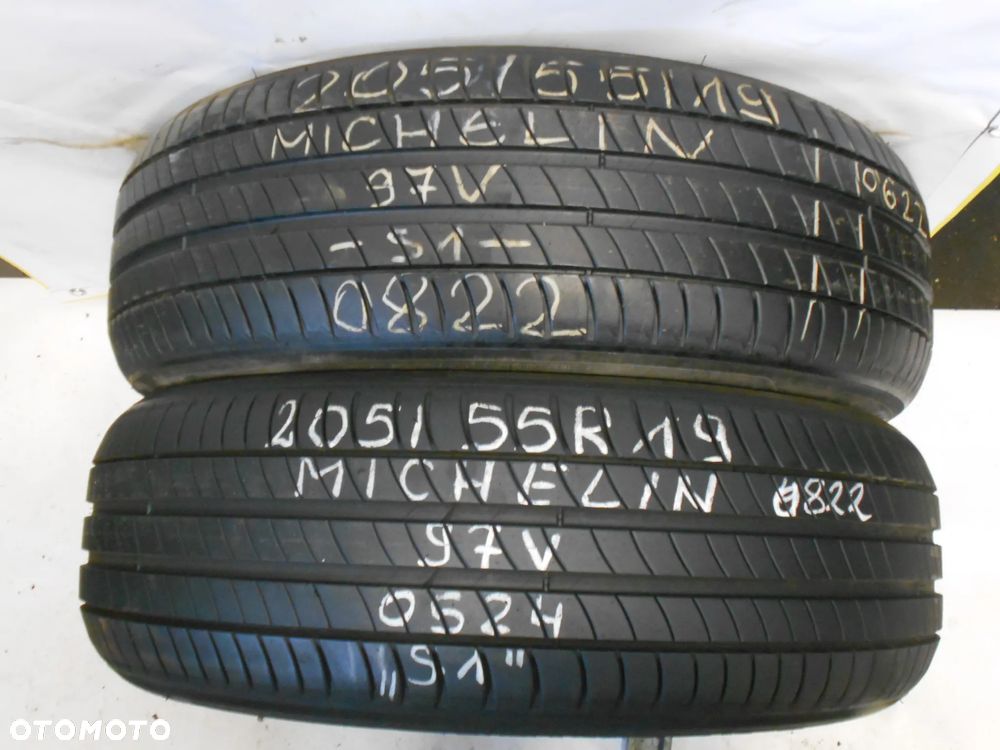 OPONY 205/55R19 MICHELIN PRIMACY 3 S1 DOT 0524 / 0822 7.3mm - 1