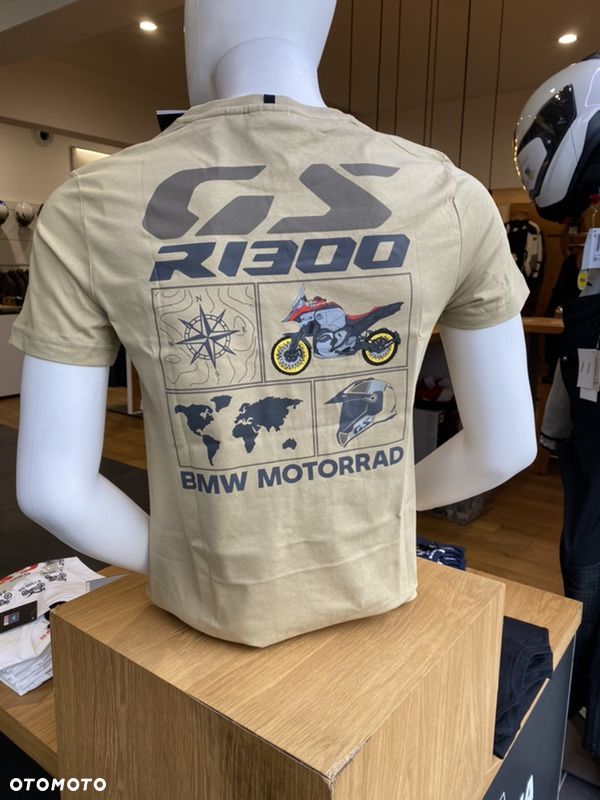 Koszulka GS Adventure Beżowa Nowa Dostawa S-XL - 1