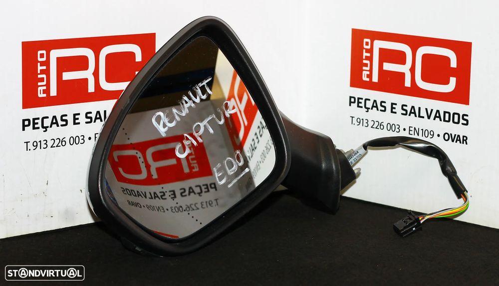 ESPELHO RETROVISOR ESQUERDO RENAULT CAPTUR - 2