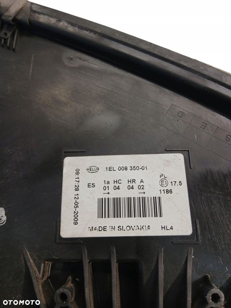 lampa lewa przednia przód vw passat b5 lift 1el008350-01 - 3