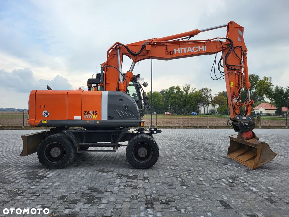 Hitachi ZX170W-3 / z Niemiec / Stan idealny / - 6