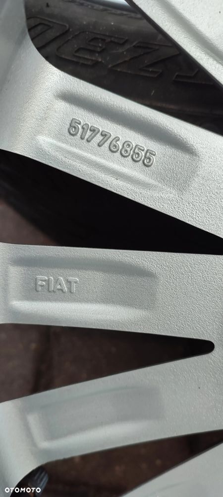Felgi Aluminiowe Oryg. Fiat Punto III Abarth Evo 16 Cali 4x100 6Jx16 Et45 51776855 Bdb !!! Starogard Gdański - 15