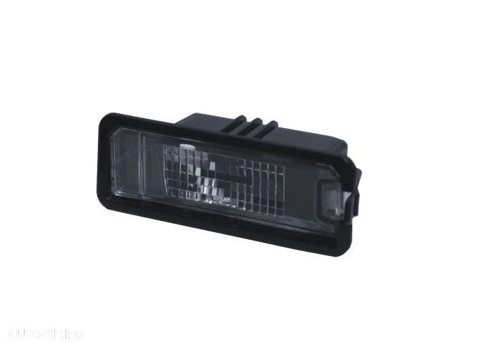 Lampa numar MAN TGE, Porsche Cayenne, Seat Ibiza Exeo Altea Toledo NH, Leon 5F/1P, Skoda Superb 3T, Vw Amarok, Beetle Caddy Crafter Eos, Golf 6, Golf 7, Passat B7 sedan, Passat CC, Polo 9N/6R, Scirocco, - 1