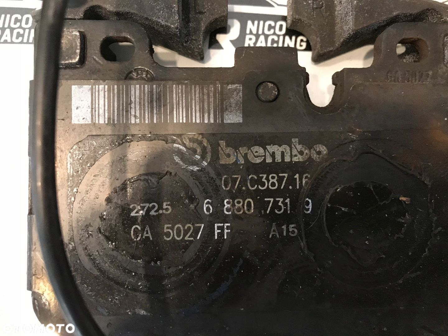 KLOCKI HAMULCOWE 348MM BMW G11 G30 G32 BREMBO - 4