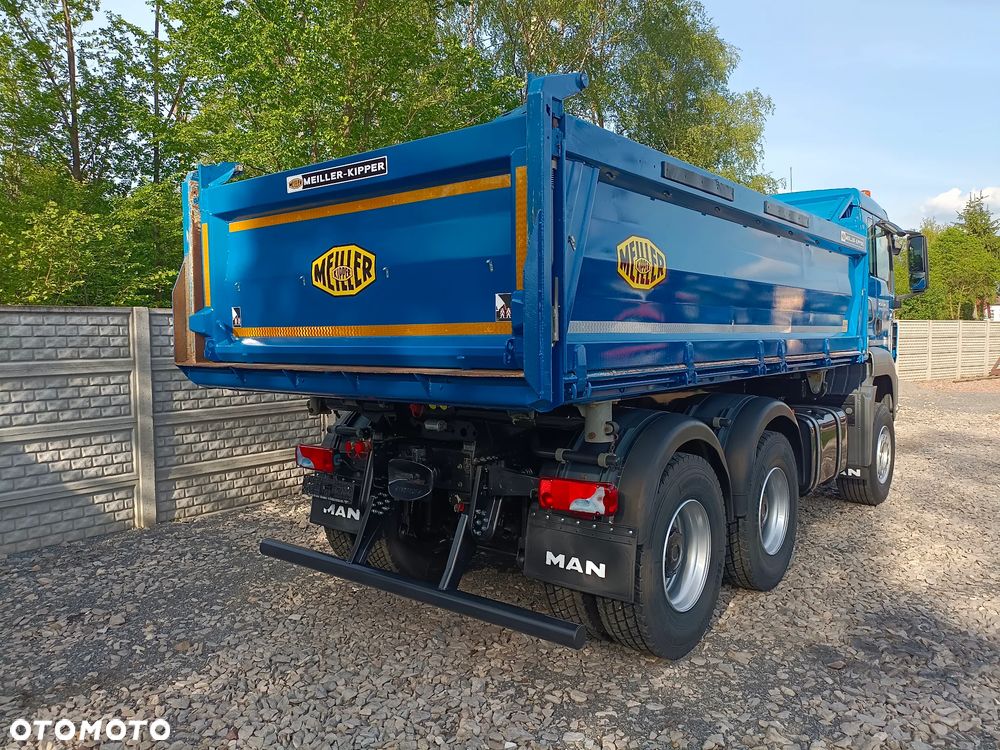 MAN TGS 26.360* 6x4 * 158400km* MEILLER KIPPER 3-stronny* BURTA 1m* RESOR* ZWOLNICE* Niespotykany* Stan Idealny* z NIEMIEC - 6