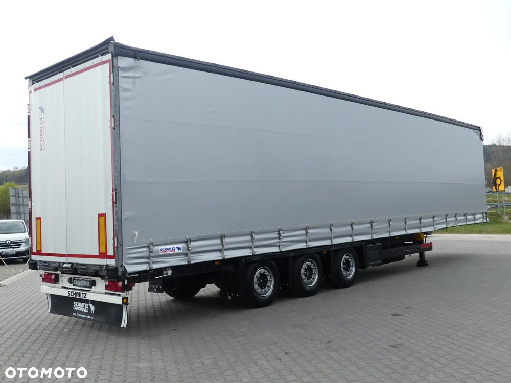 Schmitz Cargobull FIRANKA / MEGA / IDEALNY STAN / OŚ PODNOSZONA / - 9