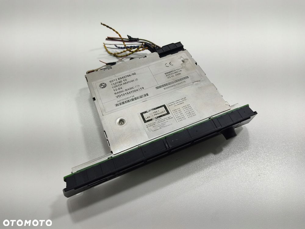 fabryczne radio cd bmw x3 e83 6945766 2003-2006 eu - 6