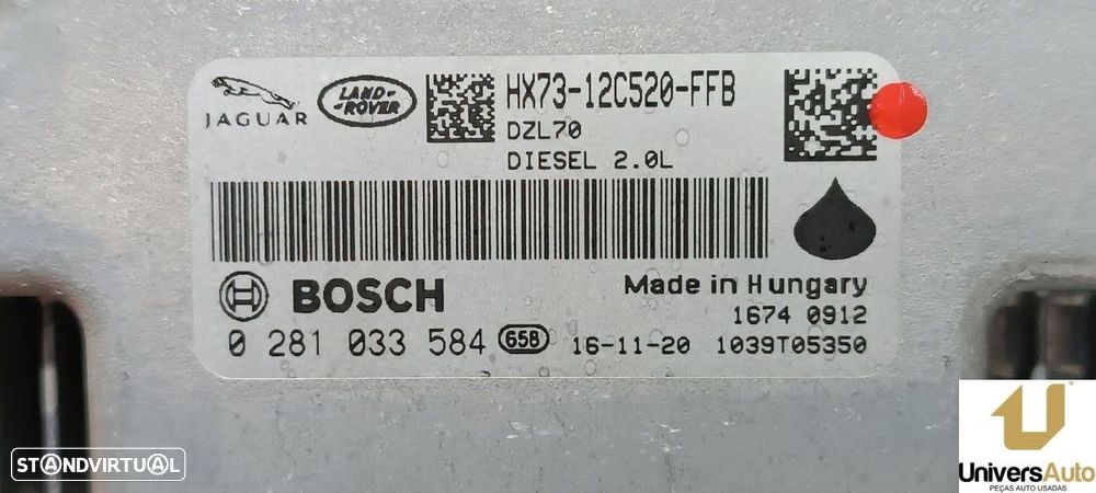CENTRALINA DO MOTOR UCE LAND ROVER DISCOVERY SPORT HSE - 4