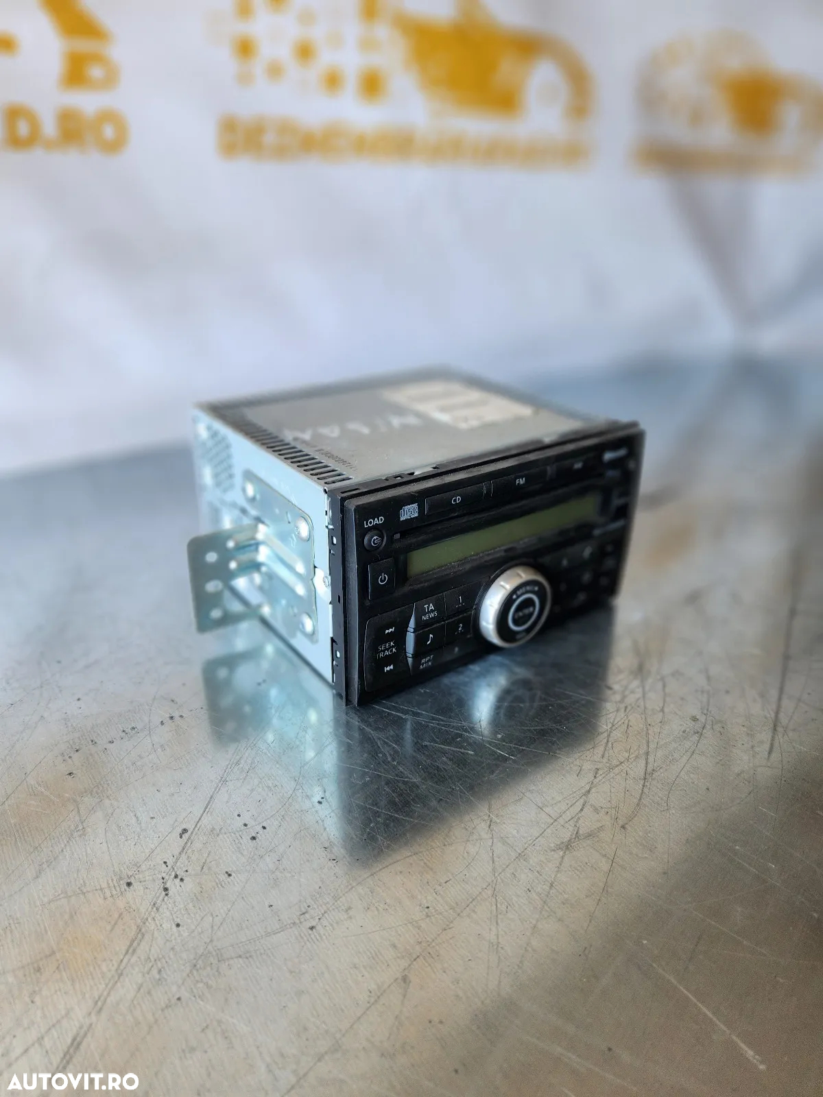 Radio Cd Cu Bluetooth Nissan Tiida C11 An 2007-2008-2009-2010-2011-2012-2013-2014 - Dezmembrari Ara - 3
