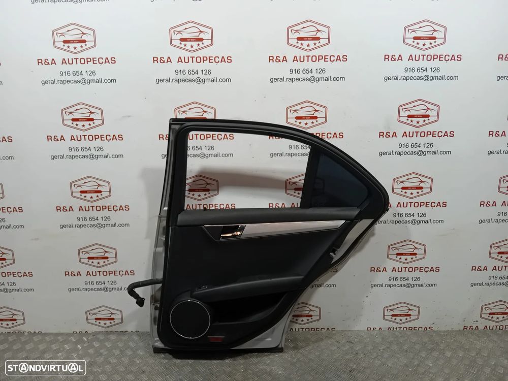 Porta Trás Traseira Direita Mercedes Class C W204 Sedan Original - 4