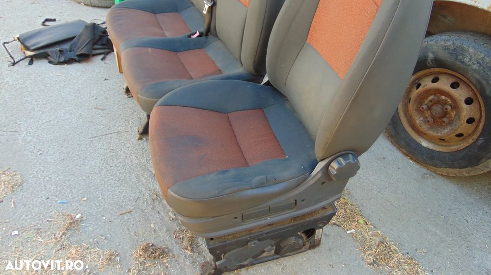 Scaun sofer+bancheta dubla Fiat Ducato/Citroen Jumper/Peugeot Boxer an 2006-2014 - 3