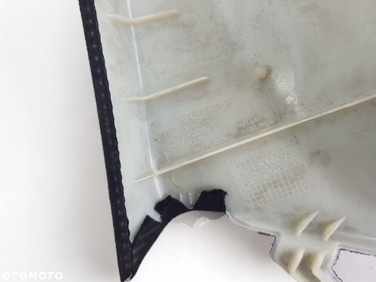 Osłona Tapicerka Słupka A Prawy Przód BMW M5 G30 F90 7384526 - 8