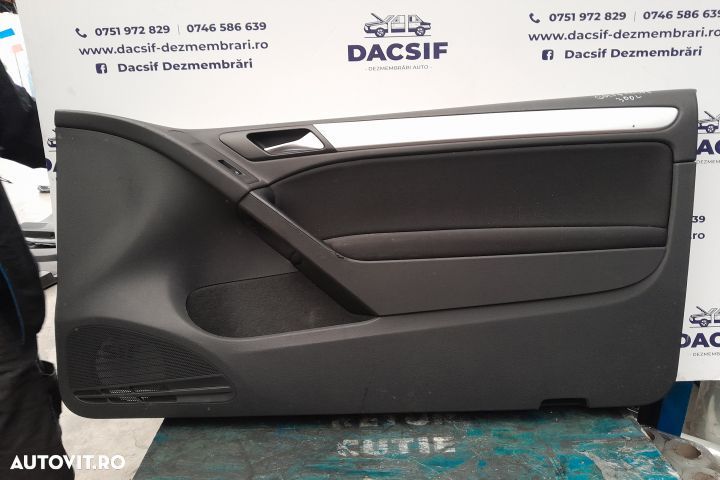 Fata / Tapiterie usa dreapta 5K3867012 5K3867012 Volkswagen VW Golf 6 - 1