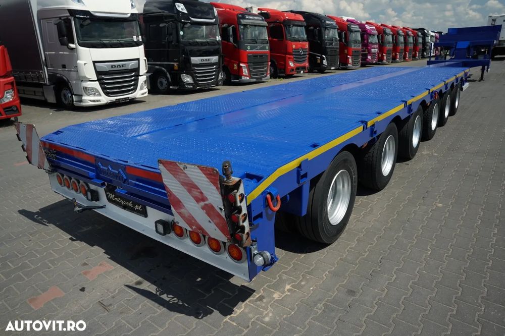Nooteboom BETON JOS / MCO / EXTENSIBIL / 6 AXE / MTA: 85 TONE / AXE DE DIRECȚIE / SUPORT / 22,5 M / SAF - 11