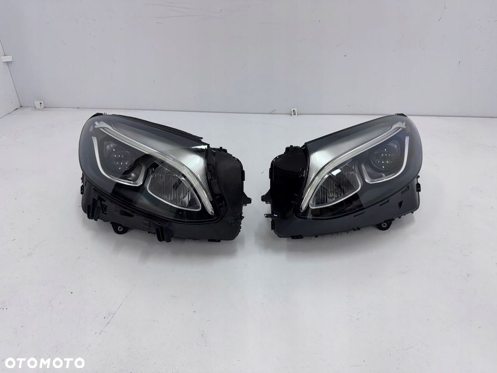 PRZÓD MERCEDES GLC X253 W253 A253 AMG MASKA ZDERZAK BŁOTNIKI LAMPY - 10