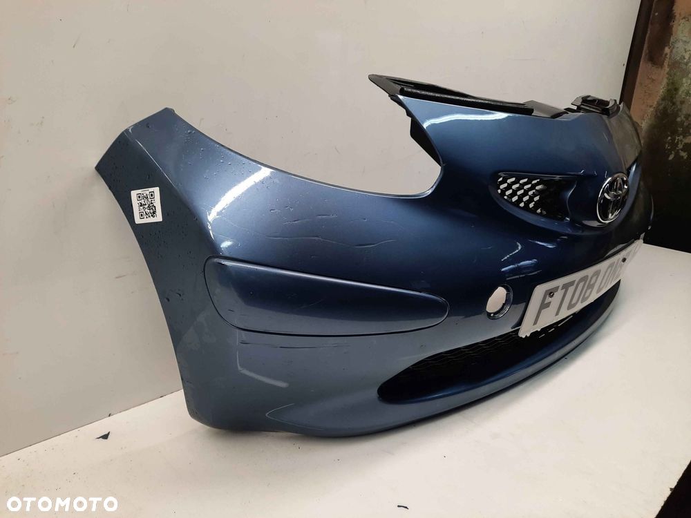 } ZDERZAK PRZÓD PRZEDNI TOYOTA AYGO 8R3 NIEBIESKI BŁĘKITNY - 4