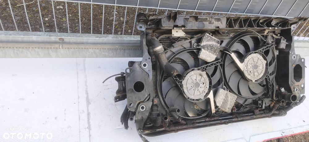 Pas przedni kompletny VW Phanton 3.0 TDI chłodnica wentylator komplet - 10