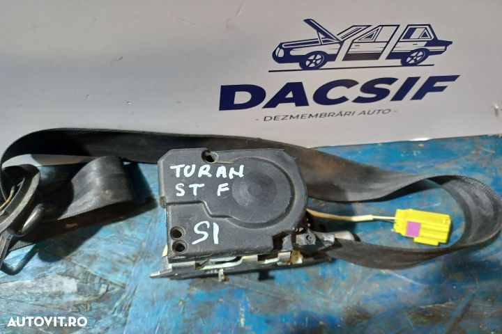 Centura siguranta fata stanga 1T1857705A Volkswagen VW Touran 1 [2003 - 2
