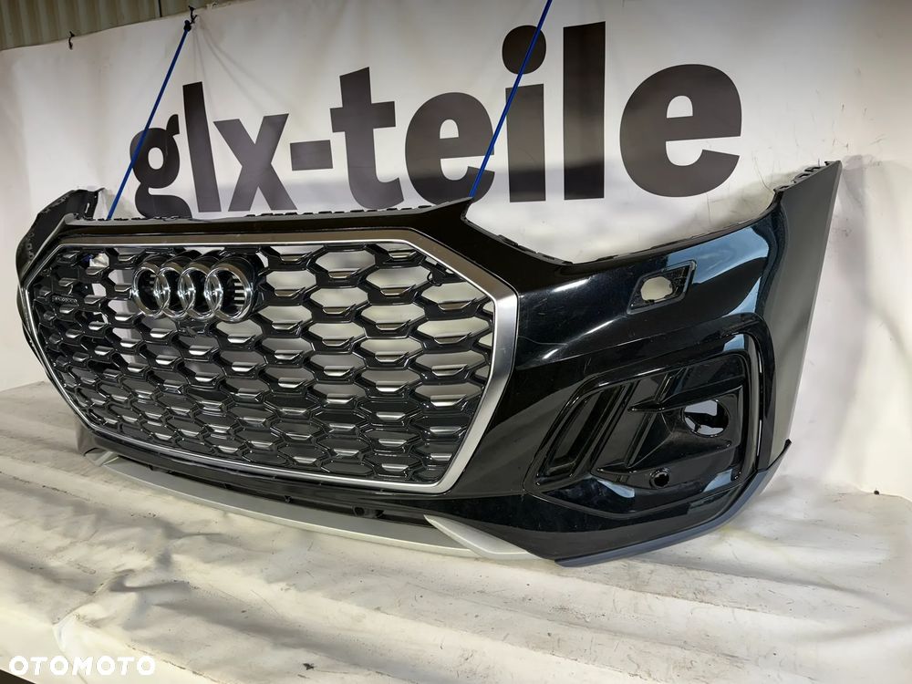 Audi Q5 80A Lift S Line Zderzak Przód Przedni 4xPDC Sprysk LY9T 80A807437P - 2