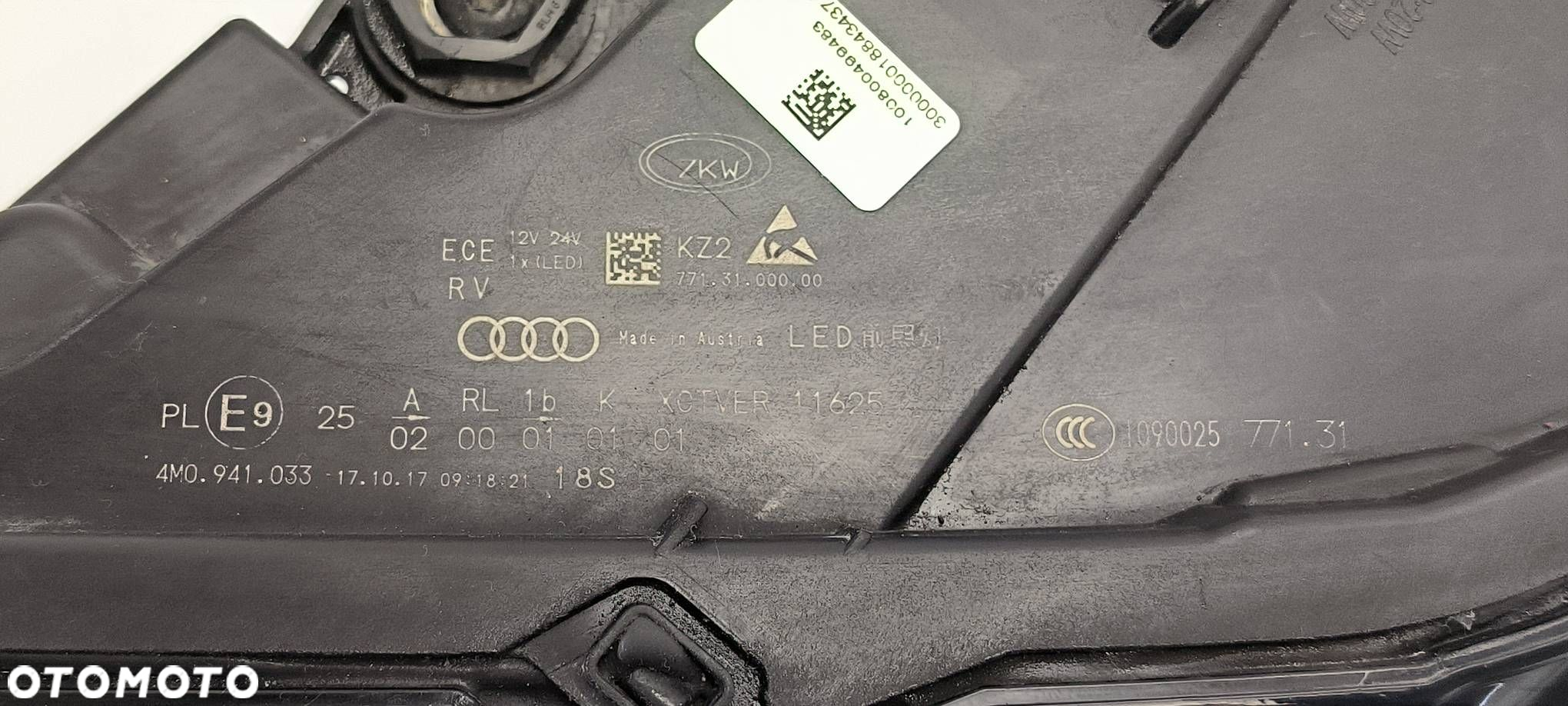 LAMPA LEWA PRZÓD AUDI Q7 II 4M 4M0941033 - 6
