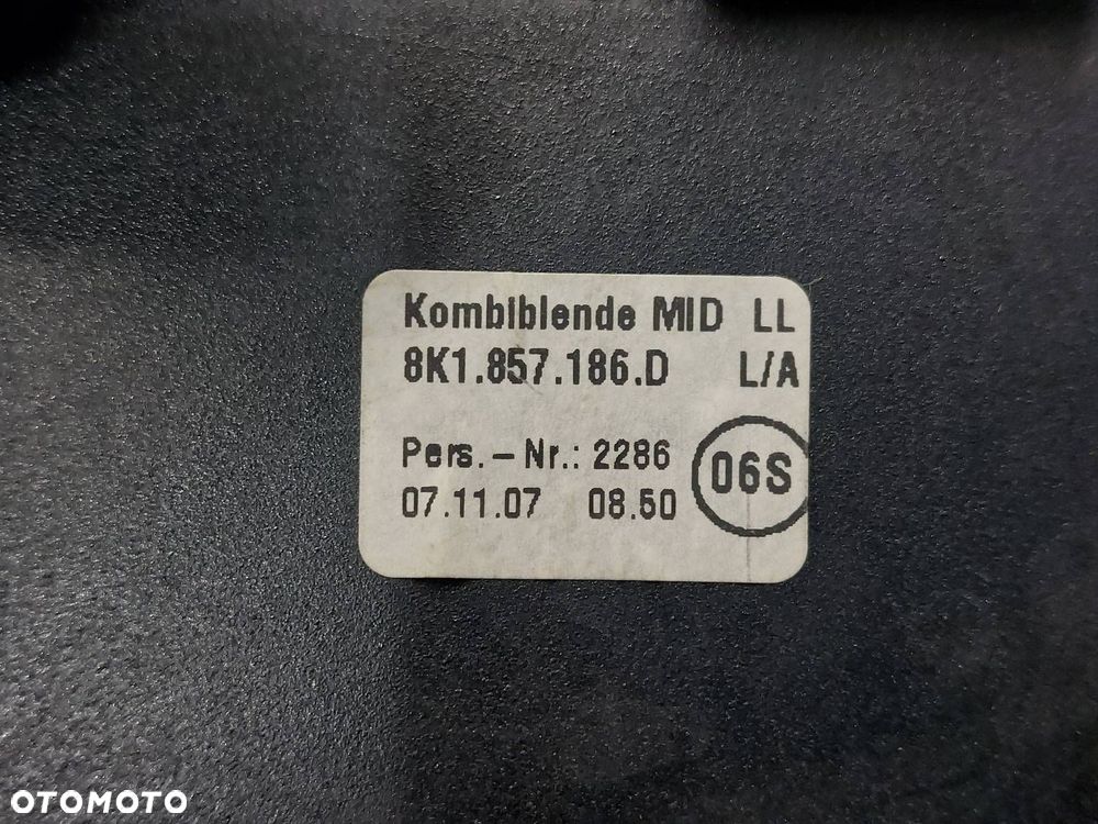 KRATKA NAWIEWU ŚRODKOWA AUDI A4 B8 8T1820951C 8K1857186D - 5