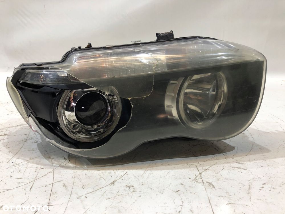 bmw 7 e65 lampa prawy przód przedlift 4,4i - 1