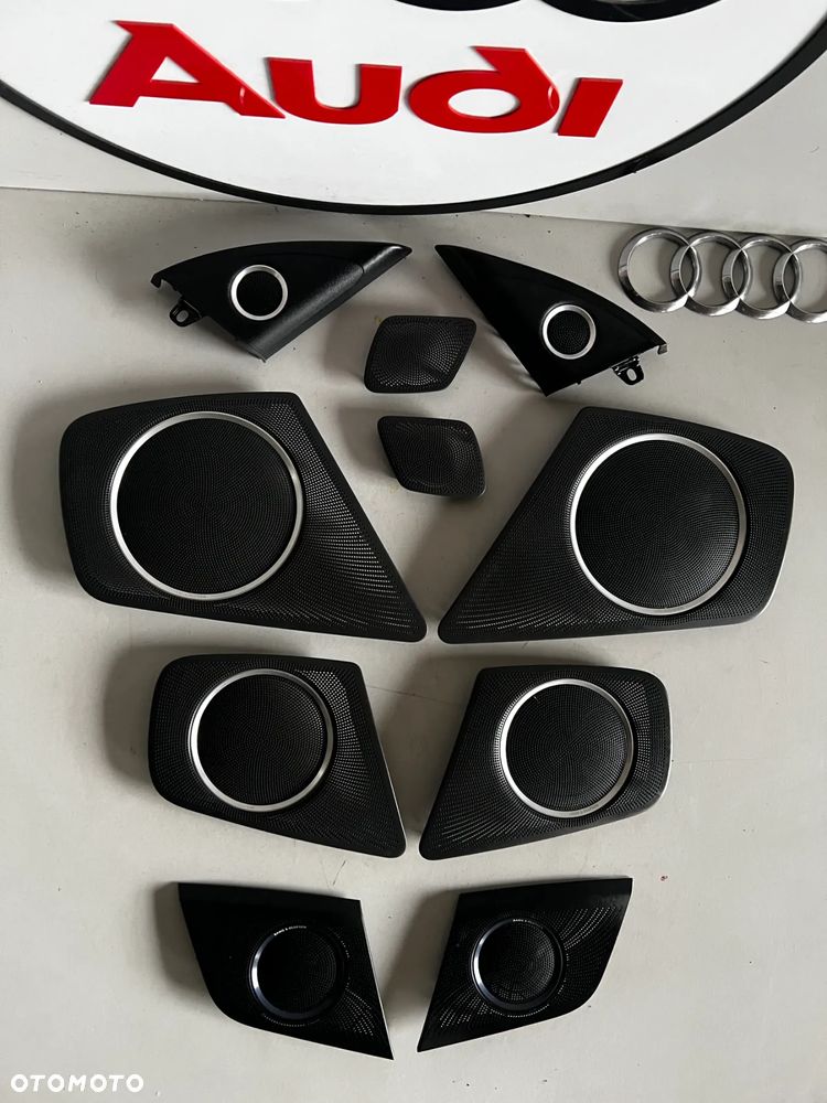 AUDI A4 B8 MASKOWNICE MASKOWNICA GŁOŚNIKA BANG & OLUFSEN KOMPLET BANG OLUFSEN MASKOWNICE 8K0035420A 8K0035419A - 2
