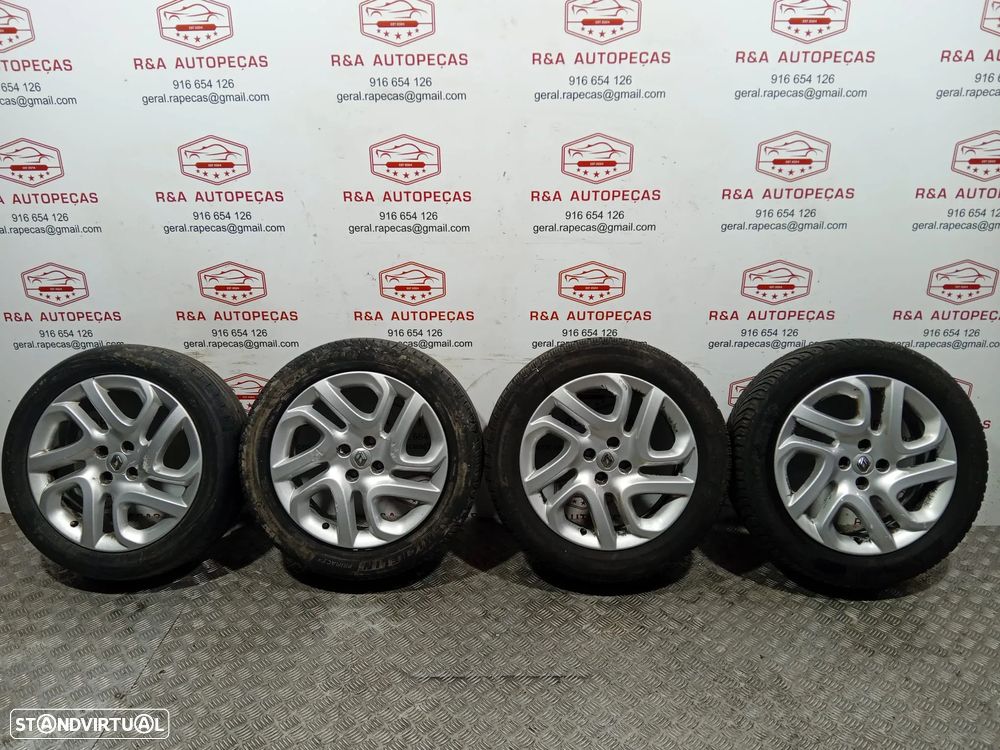 Jantes 17 Originais Renault Captur 1 6.5x17 ET40
