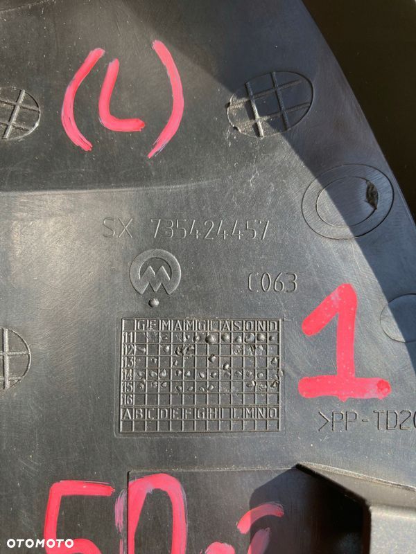 DUCATO BOXER JUMPER 06- Zaślepka NAKŁADKA Trójkąt Lusterka LEWY - 5