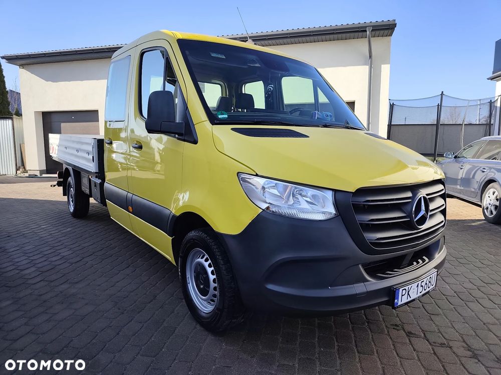 Mercedes-Benz SPRINTER 317 CDI 170KM MAXI LONG DOKA 6OSOBOWA SKRZYNIA KAMERA KLIMATRONIC NAVI COMMAND INTERNET HAK 3500 KG TEMPOMAT cały w oryginale Fotele KOMFORTY podgrzewane - 1
