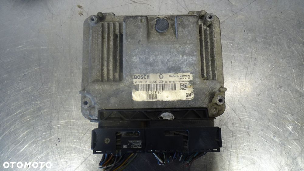 KOMPUTER SILNIKA SAAB 9-3 II 1.9TID 0281013807 - 1