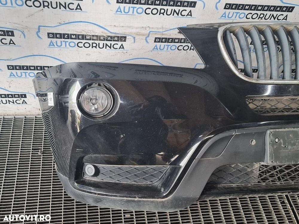 Bara fata BMW X3 F25 2010 - 2014 Schwarz 2 668 (1361) Diesel model fara spalatoare far - 3