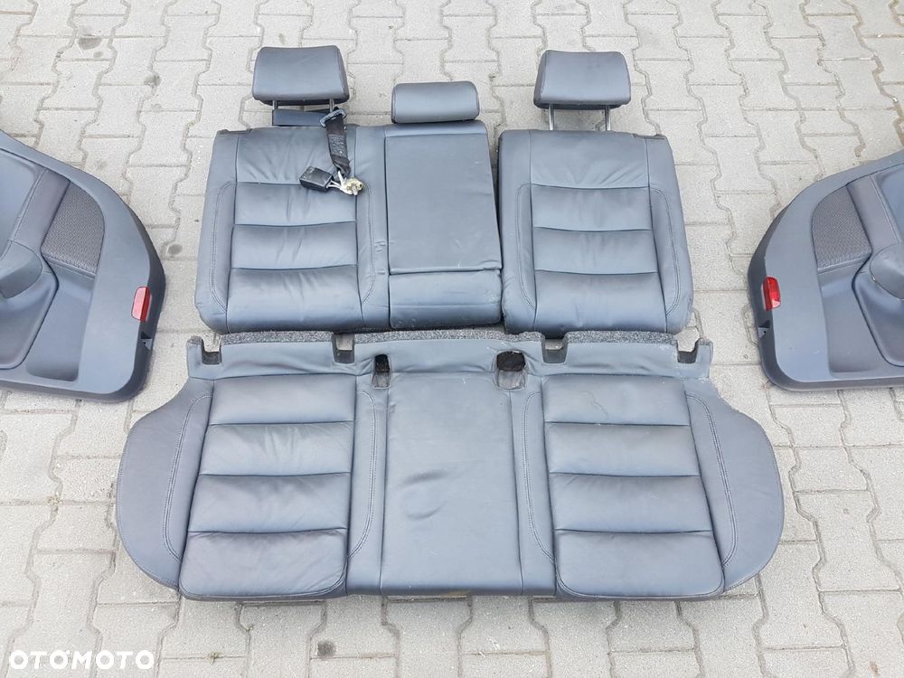 VW GOLF 6 VI 5K 08-13r HB FOTELE SKÓRZANE KANAPA 5D - 2