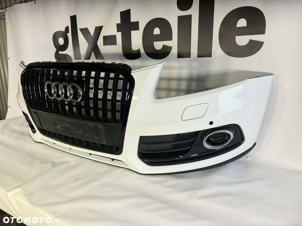 Audi Q5 8R Lift Zderzak Przód Przedni PDC,Sprysk LY9C 2012-2016 8R0807437AH - 8