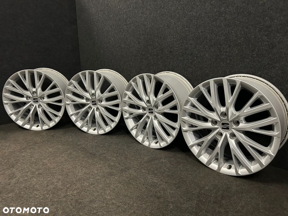 Alufelgi Seat Leon IV, III, Ateca, VW Golf 7, 8, Caddy, Sportsvan 17 cali 5x112 4szt. ładne! - 1