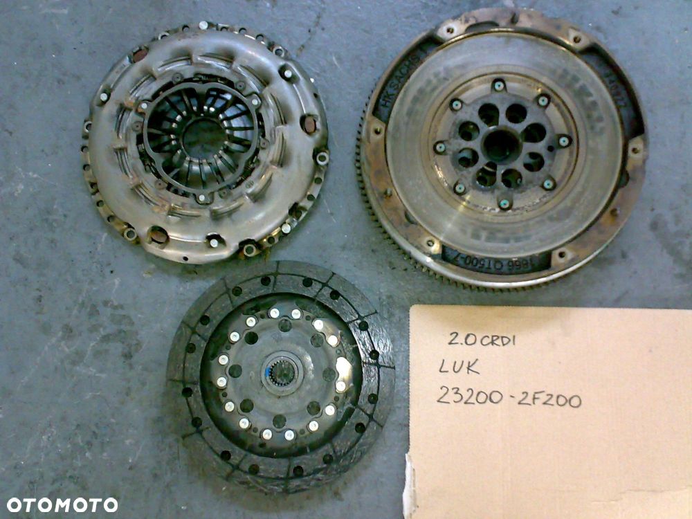 hyundai tucson ii kia sportage iv 2015 - dwumas sprzęgło tarcza kpl. 2.0crd - 1