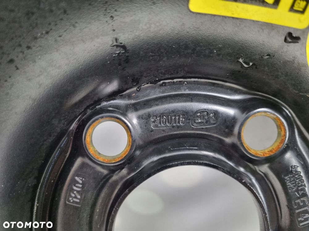 KOŁO DOJAZDOWE Opel Vectra C Astra H dojazdówka 115/70 R16 2160115 5x110 - 3