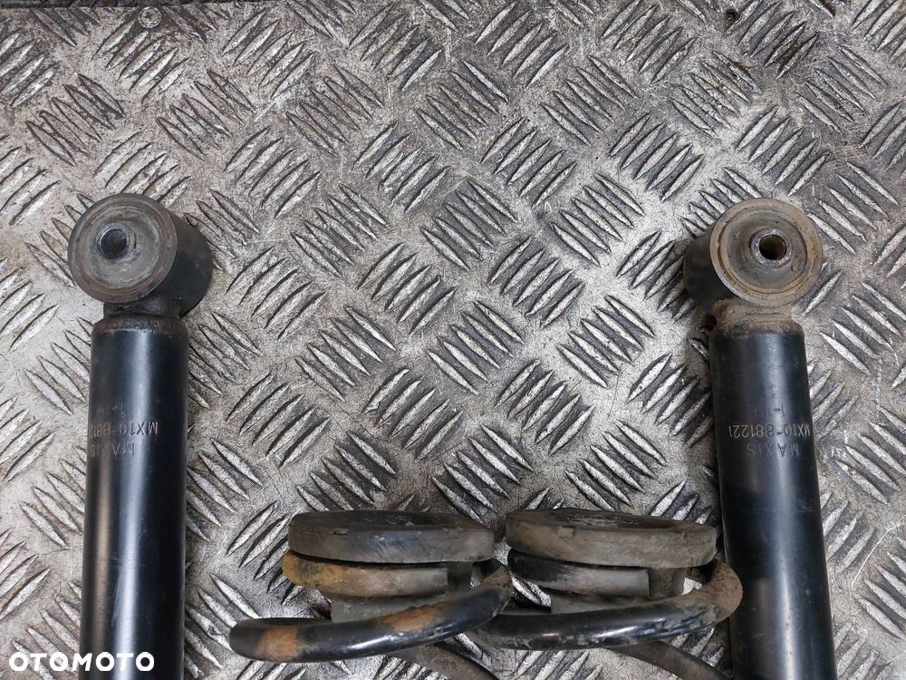 AMORTYZATORY + SPRĘŻYNY TYŁ KOMPLET VOLKSWAGEN GOLF IV HB 5D - 4