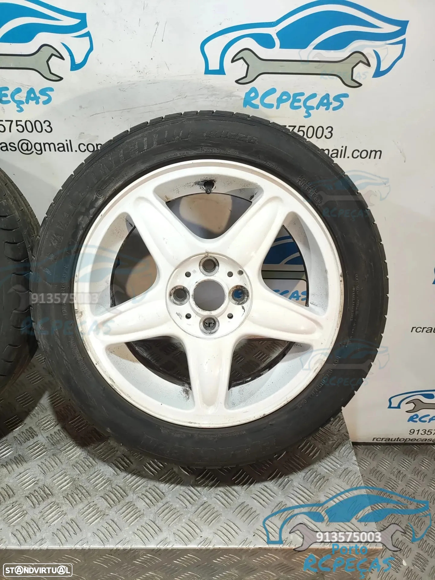Conjunto Jantes 16" Mini - 6.5J | ET48 | 4x100 - Originais | Jante | 6769410 | 6769409 | 195 55 16 | 4 x 100 | 16 Polegadas | Original | R53 | R55 | R50 | R56 | R57 | R58 | R59 | R60 | Clubman | Cabrio | Roadster | Coupe - 12