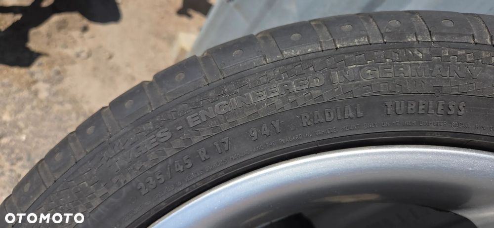 Felgi aluminiowe koła opony Audi 5X112 17" kpl - 6