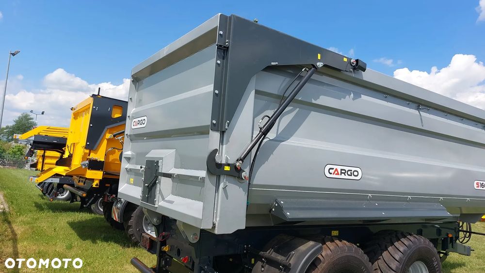 Inny NOWOŚĆ!! Przyczepa rolnicza skorupowa CARGO S160, 16 ton, od dealera, gwarancja! - 14