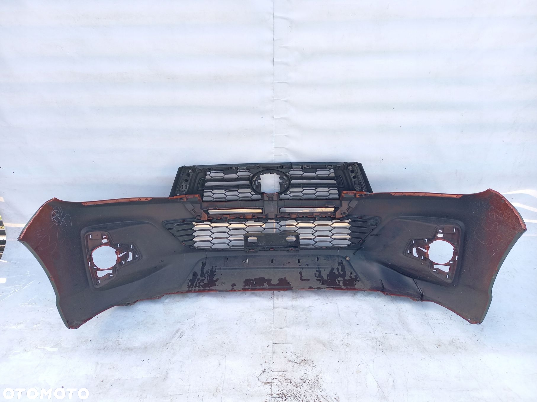 Toyota Hilux 8 VIII Lift zderzak przedni przod + atrapa dokladka - 8