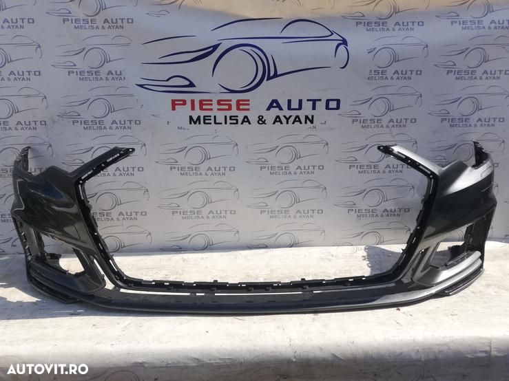 Bara fata Audi A6 4K C8 S-Line an 2018-2019-2020-2021-2022 Gauri pentru 6 senzori si spalatoare fa - 1