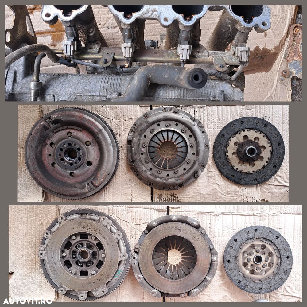 Anexe motor Nissan X-Trail 2.0i motor QR20DE 2000-2007 planetara stg dr cutie transfer compresor clima alternator electromotor pompa servo galerie admisie clapeta acceleratie injectoare kit ambreiaj grup diferential cutie viteze manuala - 6