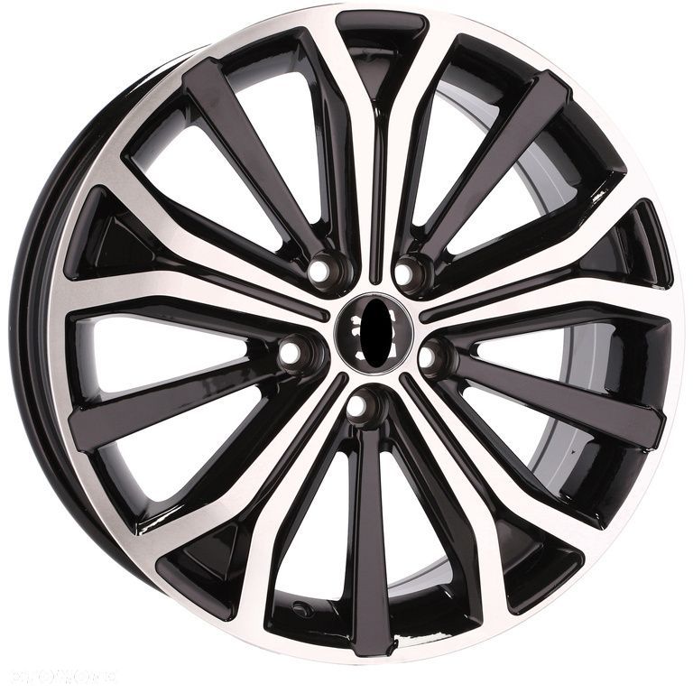 4x Felgi 17 m.in. do CITROEN C5 Aircross PEUGEOT 308 3008 5008 - BK591 - 6