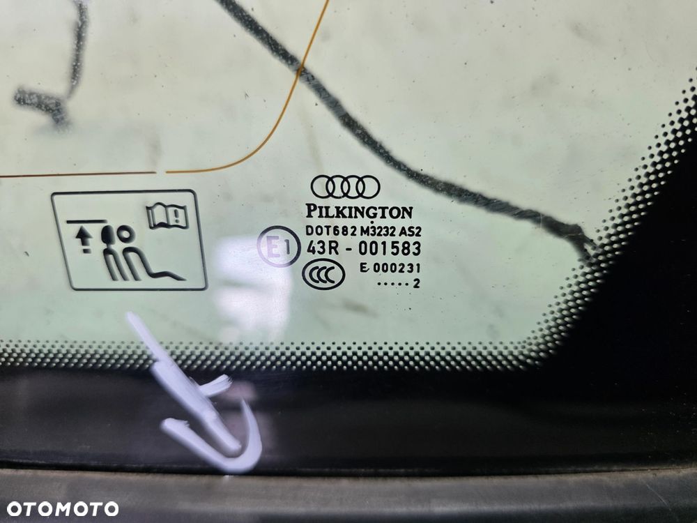 SZYBA KAROSERYJNA AUDI A4 B8 AVANT KOMBI CHROM PRAWY TYŁ 2012 ROK - 11